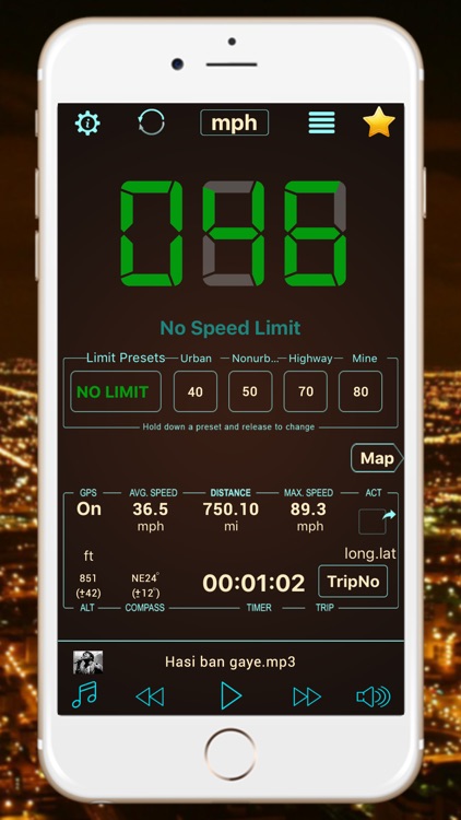 Speedometer Speed Limit Box screenshot-3