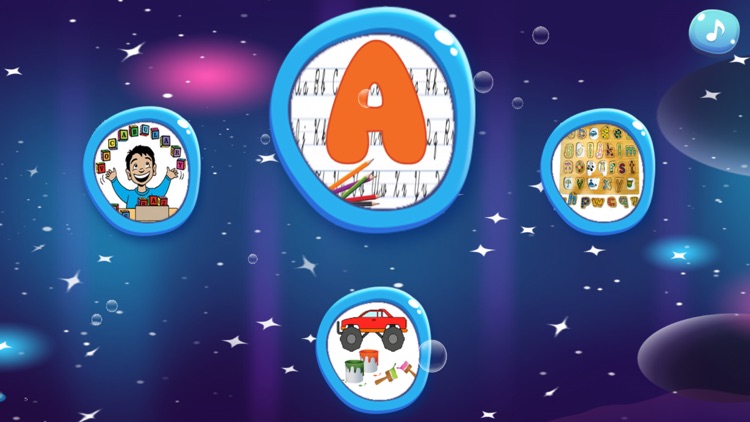 abc - writing style cursive flashcards worksheets