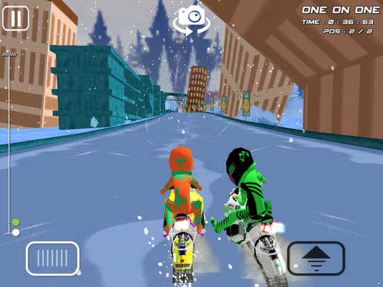 Screenshot #5 pour Courses de motoneige - course de motoneige pour le