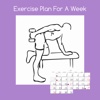 Exercise plan for a weekend