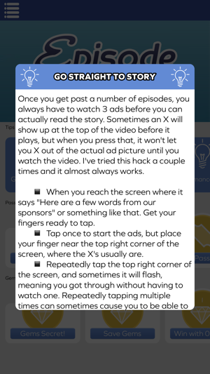 Passes & Gems Cheats for Episode Choose Your Story(圖3)-速報App