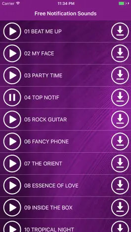 Game screenshot Free Notification and SMS Sounds - Best Ringtones apk