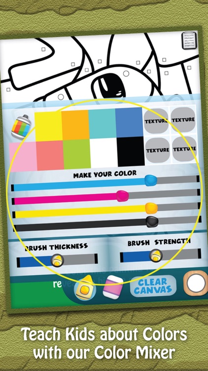 Paint & Play Animal Planet, Coloring Book For Kids