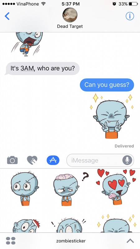 Dead Target Sticker screenshot 2