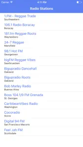 Radio Channel Reggae FM Online Streaming screenshot #1 for iPhone