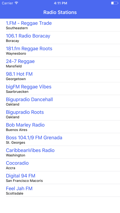 Screenshot #1 pour Radio Channel Reggae FM Online Streaming