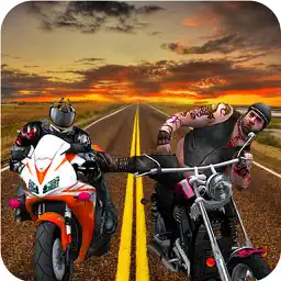 Real Traffic Bike Attack:Road Rush Death Race app icon