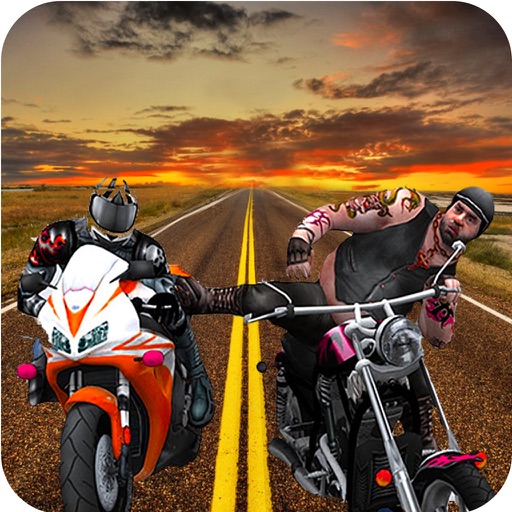 Real Traffic Bike Attack:Road Rush Death Race icon