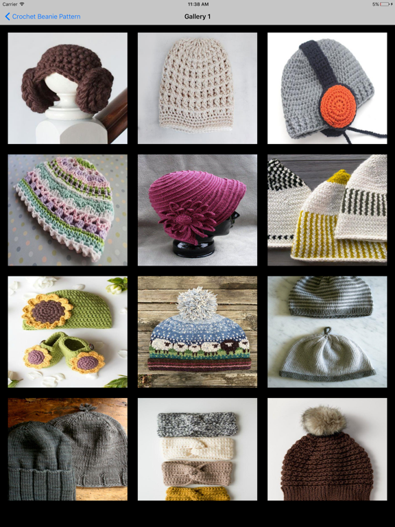 Screenshot #5 pour Crochet Beanie Pattern