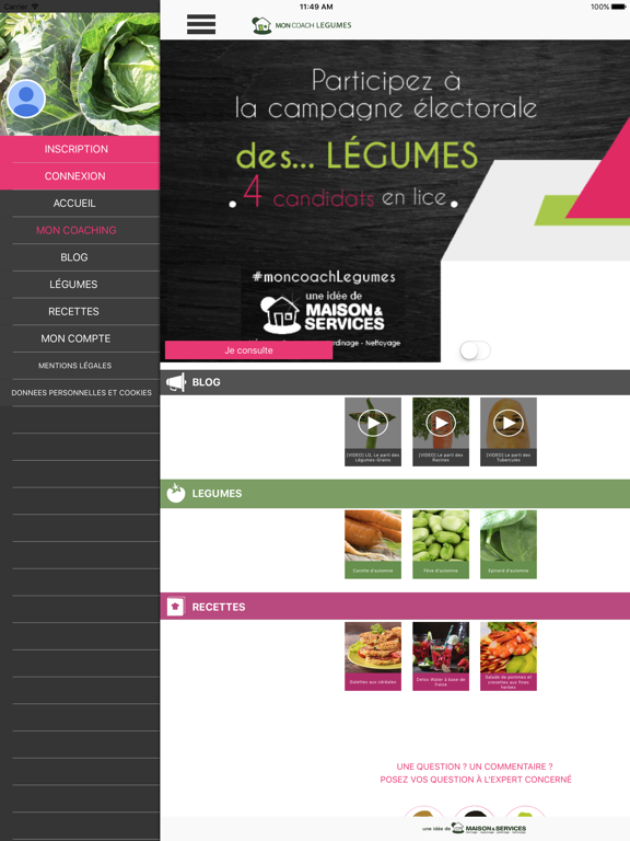 Screenshot #4 pour Mon Coach Légumes