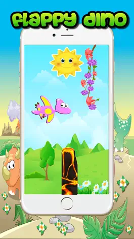 Game screenshot Flappy Dino Jungle World apk