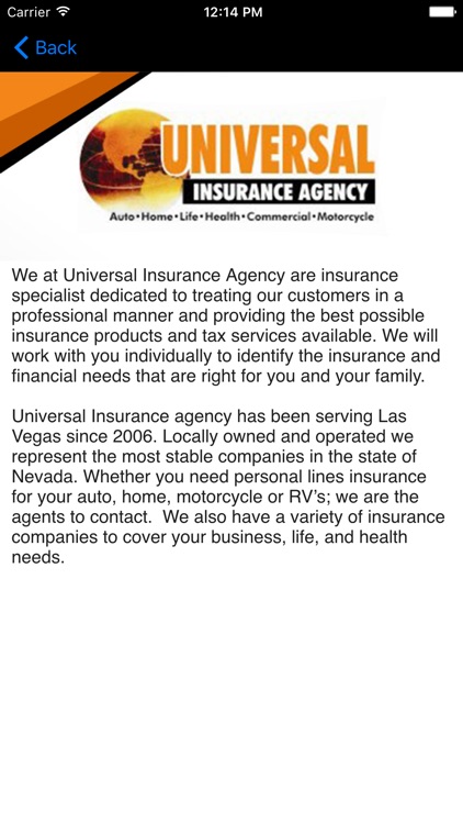 Universal Insurance Agency