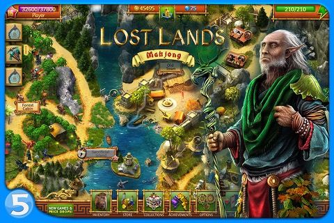 Lost Lands: Mahjongのおすすめ画像1