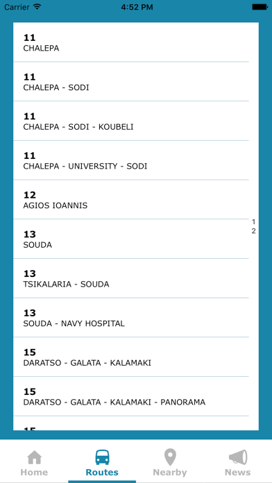 Screenshot #3 pour Chania city bus