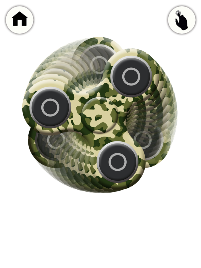 Fidget hand spinner simulator –  3d wheel toy game