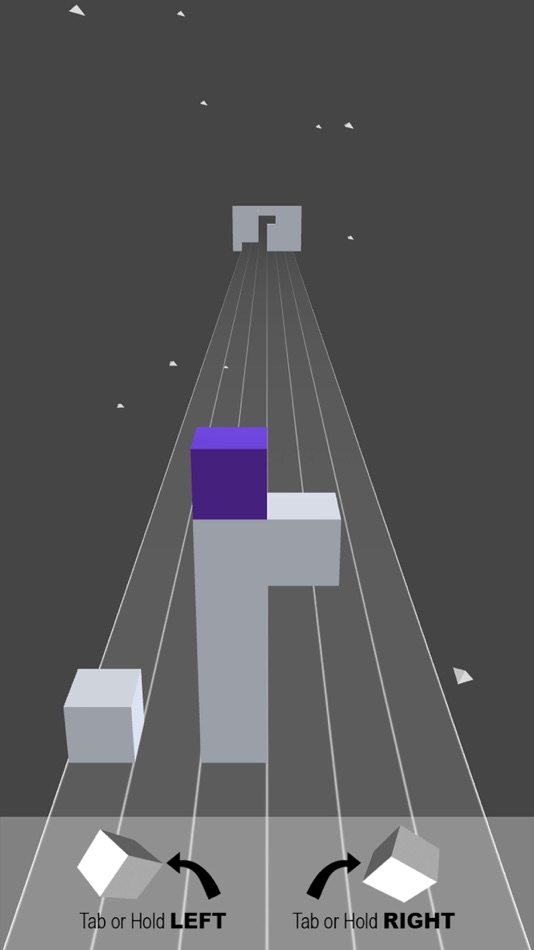 #3. Fill the hole - Roll the cube to the left or right (iOS) 由: JUAN MIGUEL DE ROBLES MACEDO