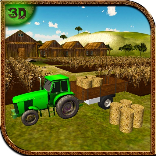 Village Tractor Driving Simulator icon