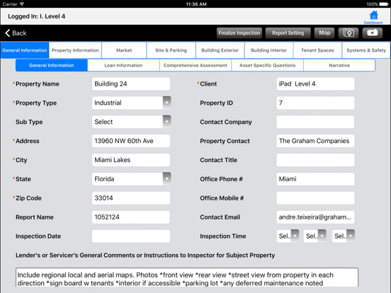 Screenshot #5 pour Commercial Site Inspector