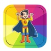 Super Hero Coloring Page Game Free Play Edition