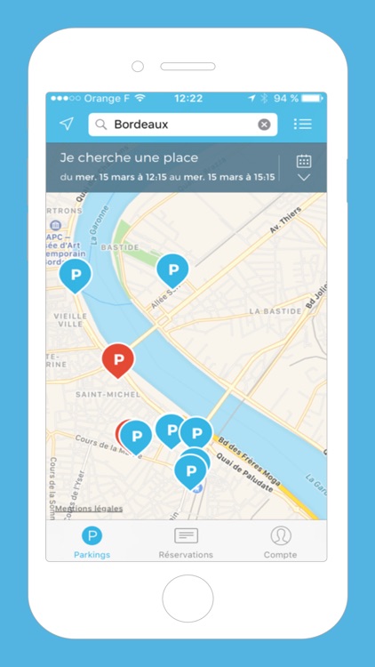 OnePark, trouvez votre parking