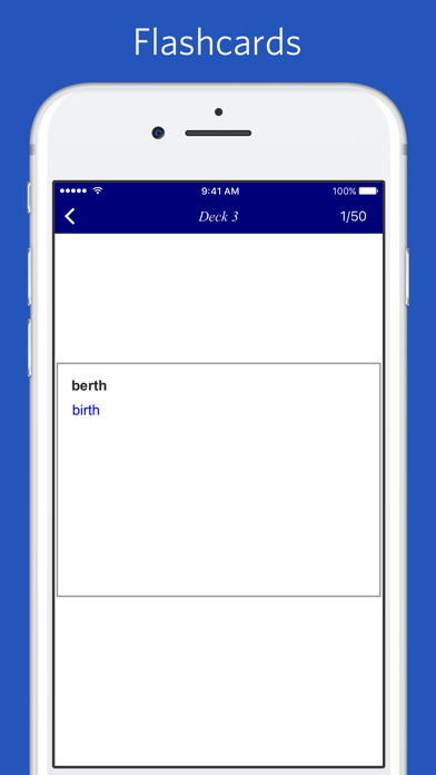 Homophone Dictionary Screenshot