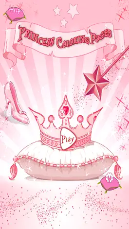 Game screenshot Princess Coloring Book Games For Girls mod apk