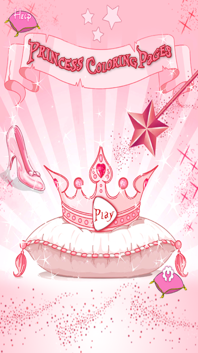 Screenshot #1 pour Princess Coloring Book Games For Girls