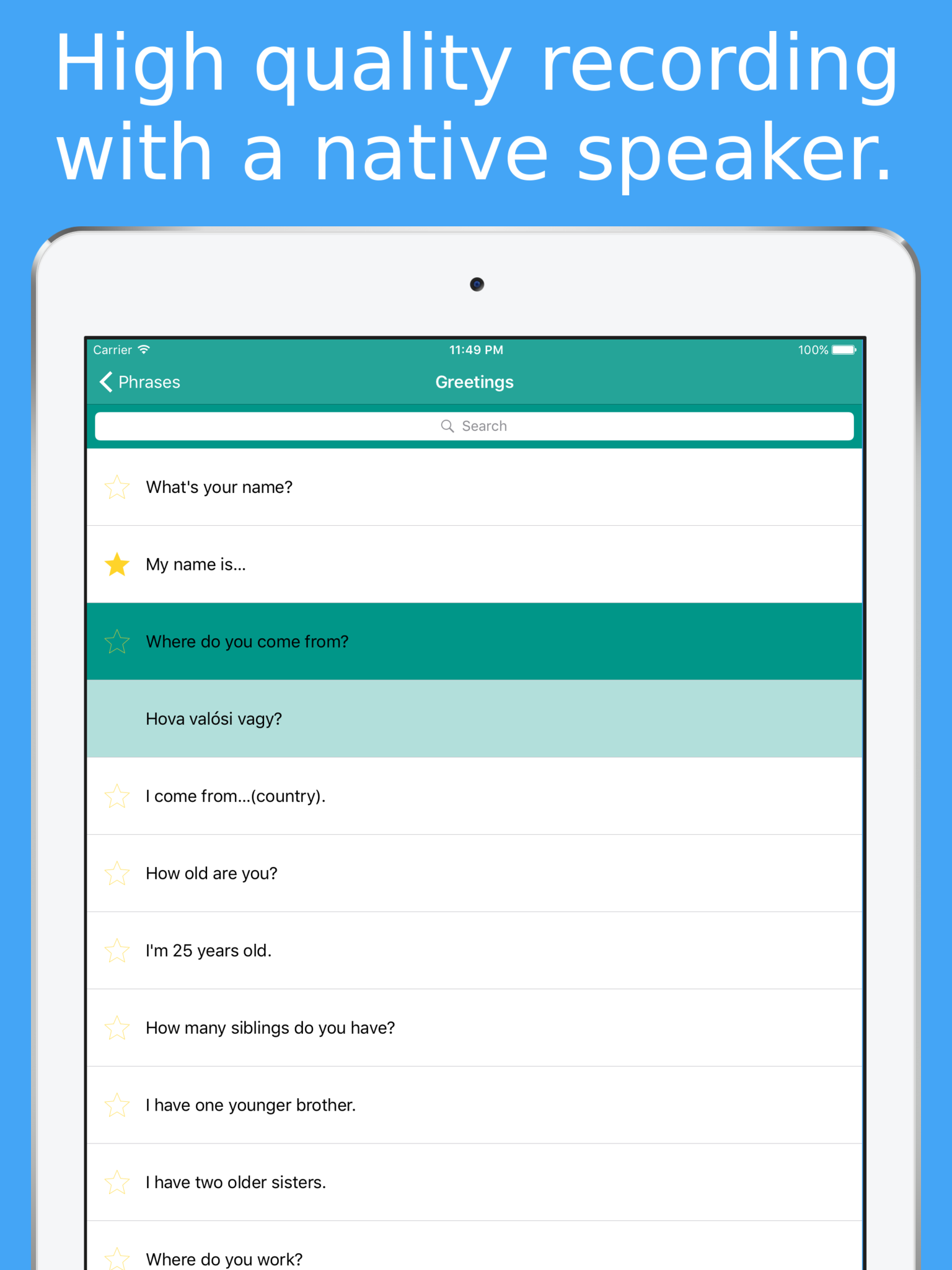 Simply Learn Hungarian - Hungary Travel Phrasebook screenshot 7