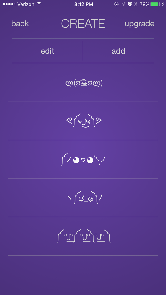 #2. Dongers Keyboard - Your Personal ASCII Emoji (iOS) 由: Gabriel Pires