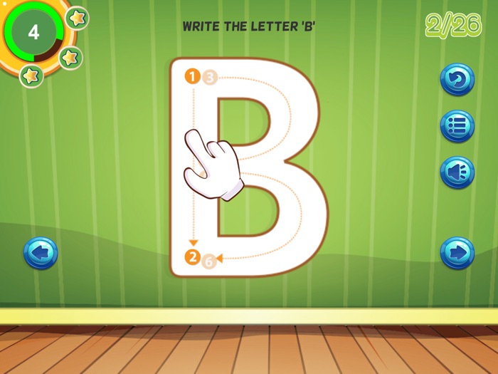 英语跟踪书课程手写孩子 手 机游戏