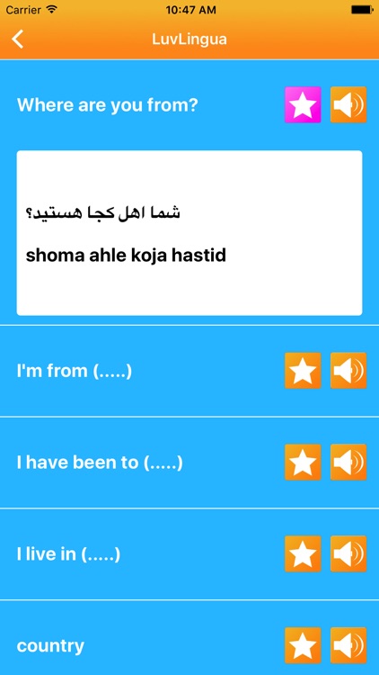 Learn Farsi Persian LuvLingua