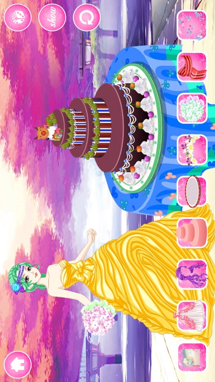 Girly Games－Imitate to make a cake screenshot-3