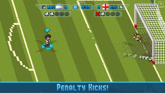 ‎Pixel Cup Soccer 16 Screenshot