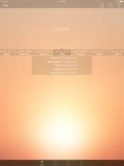 Sunrise Sunset Info iPad image 1