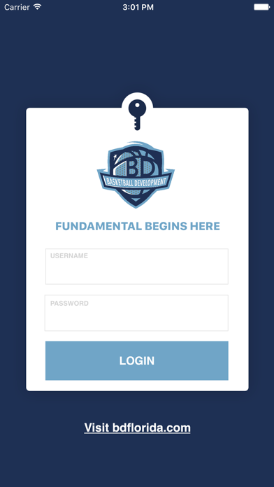 Basketball Development iPhone screenshot 1 - Sports app