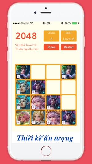 2048 Liên quân mobile cards(圖2)-速報App