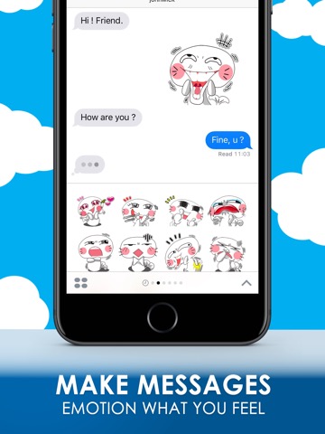Funny Face Sea Lion Stickers for iMessageのおすすめ画像2