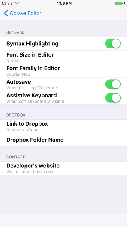 Anoc Pro Octave Editor screenshot-4