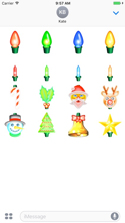 NightLights Christmas Stickers