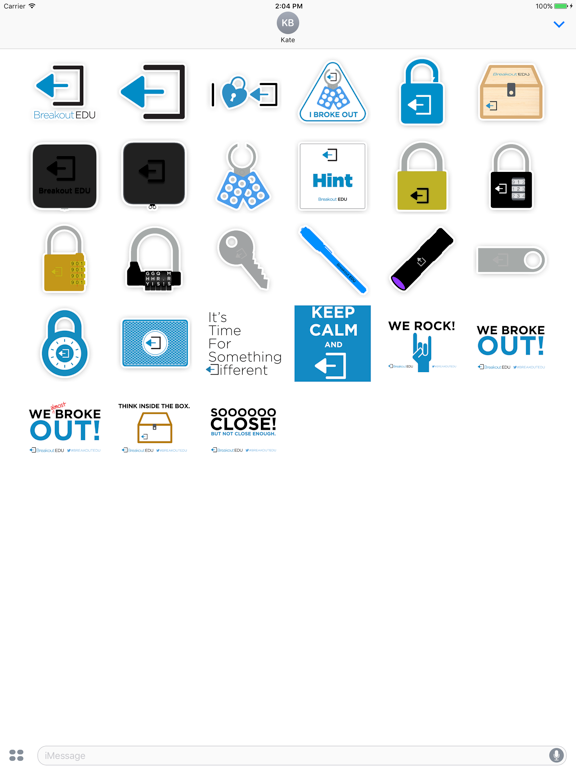 Screenshot #4 pour Breakout EDU Stickers