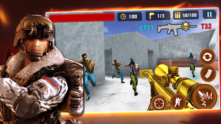 Global War Critical Strike:Free fps shooting games screenshot-3