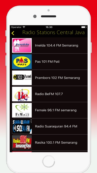 Screenshot 4 of Radio Indonesia FM - Live Radio Stations Online App