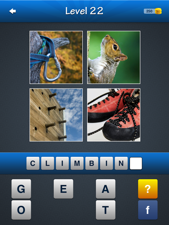 Words & Pics ~ Free Photo Quiz. What's the word?