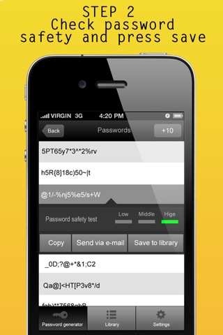 Secure Password Generator and data vault screenshot 3