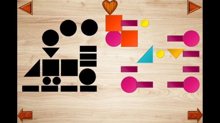 Baby Tangram Puzzles of Color and Shape Games