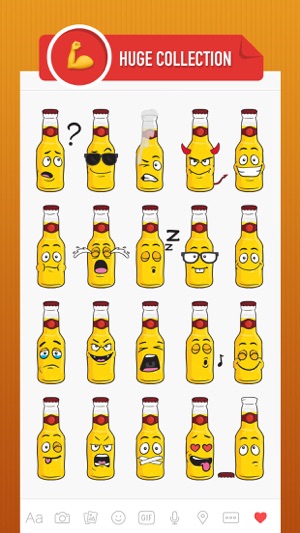 BeerMoji - beer stickers and emoji for iMessage(圖2)-速報App