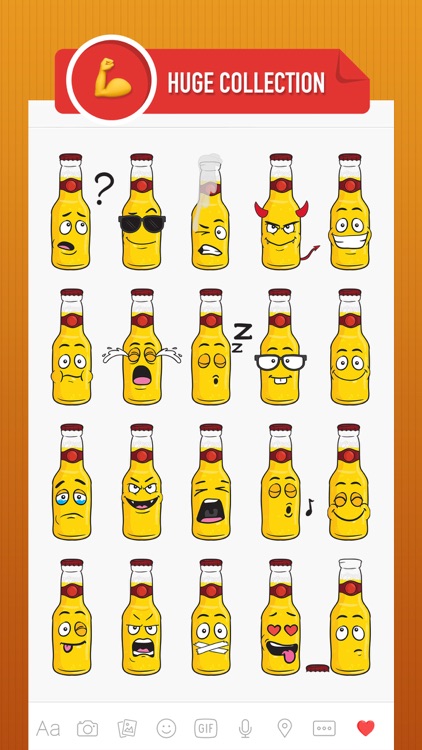 BeerMoji - beer stickers and emoji for iMessage