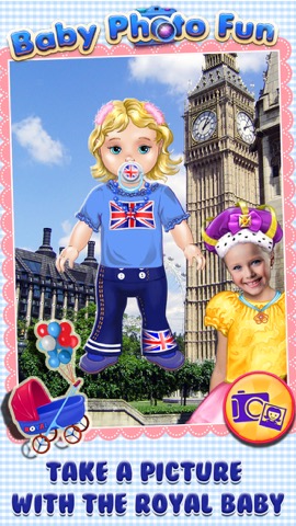 Royal Baby Photo Fun - Dress Up & Card Makerのおすすめ画像1
