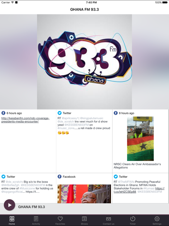 Screenshot #4 pour GHANA FM 93.3