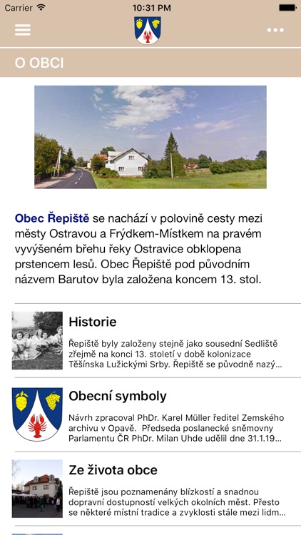 Obec Řepiště
